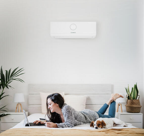 air conditioning in bedroom